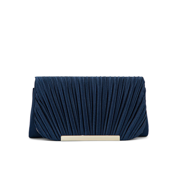 Navy Fancy Clutch P24144