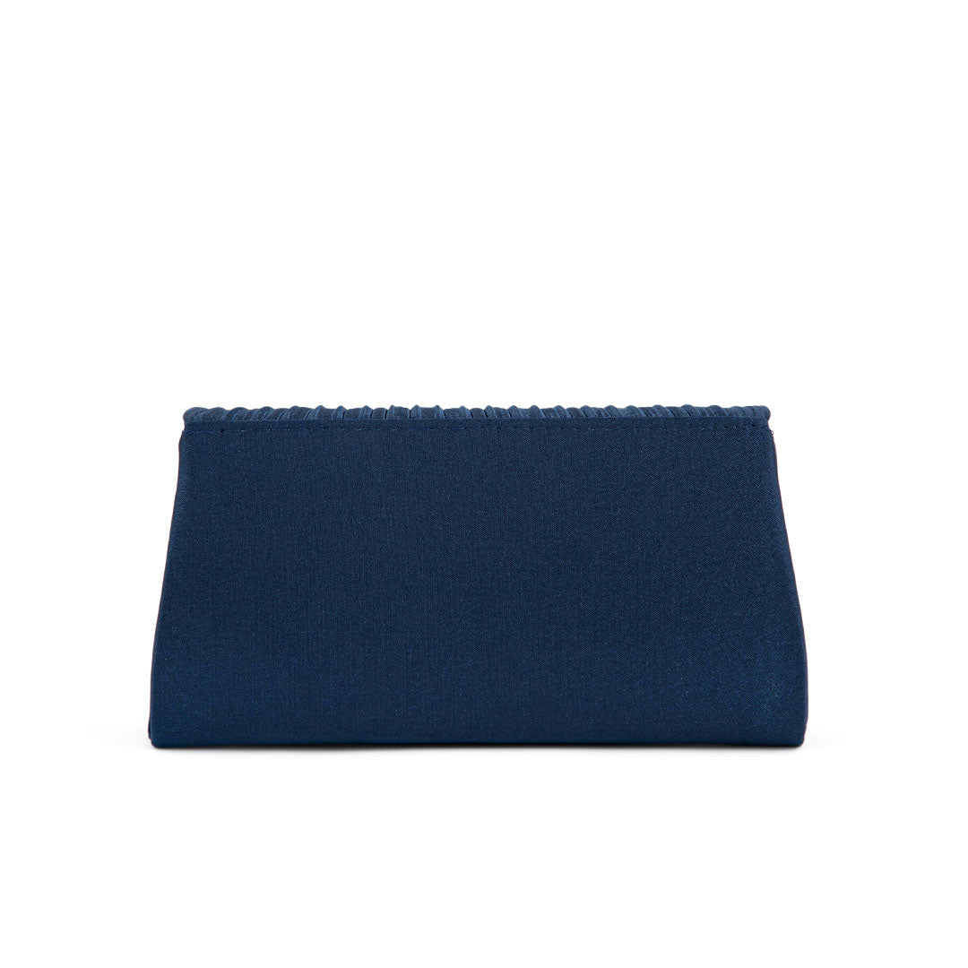 Navy Fancy Clutch P24144