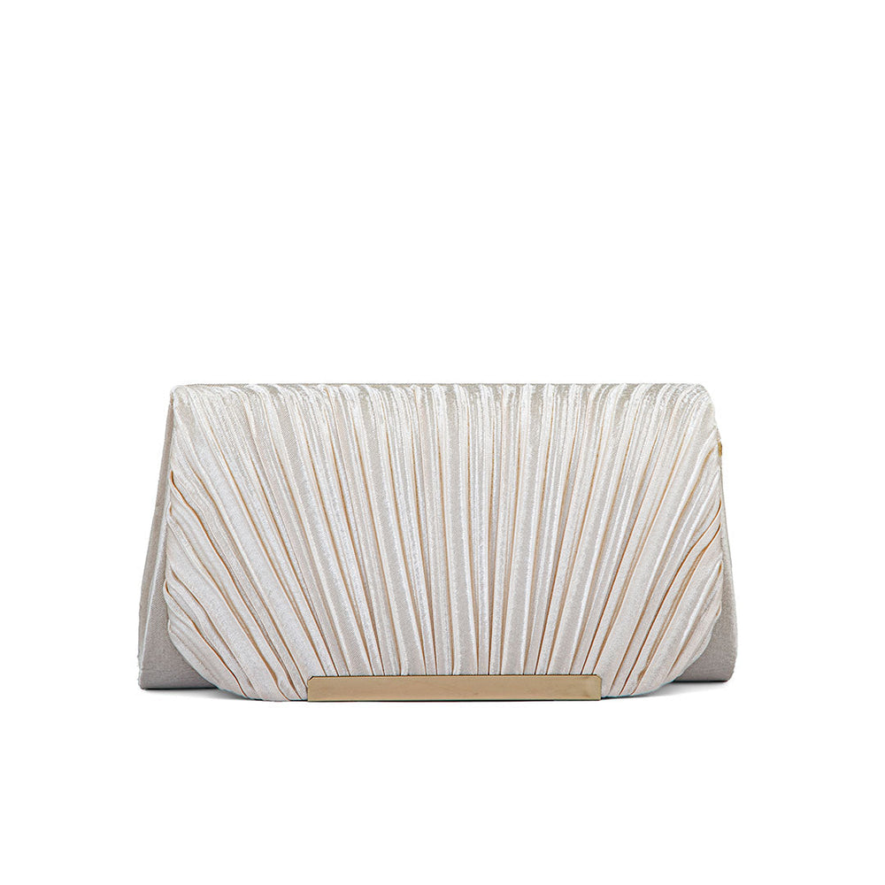 Beige Fancy Clutch P24144