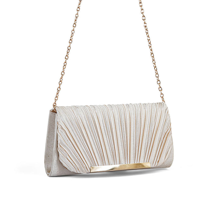 Beige Fancy Clutch P24144