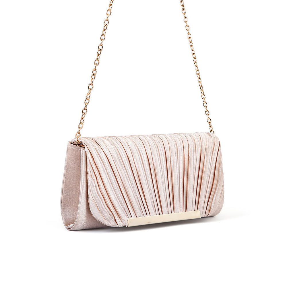 Champagne Fancy Clutch P24144