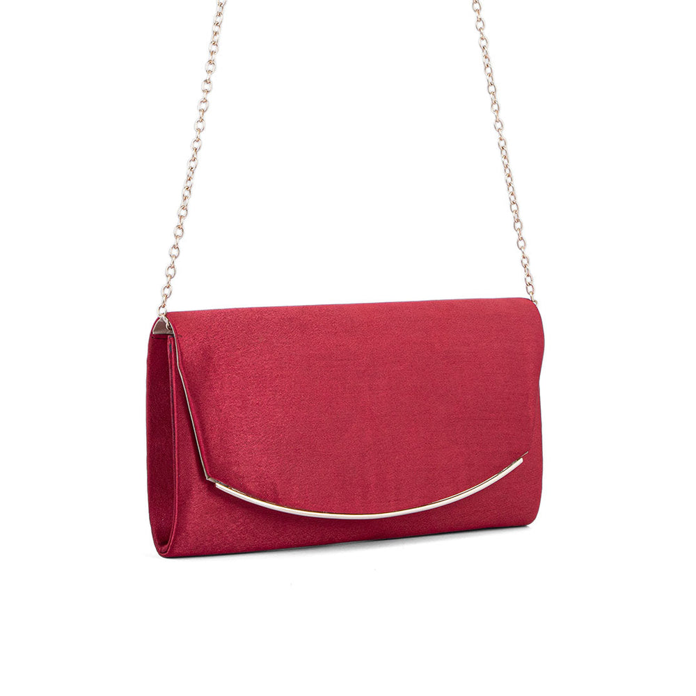 Maroon Fancy Clutch P24148