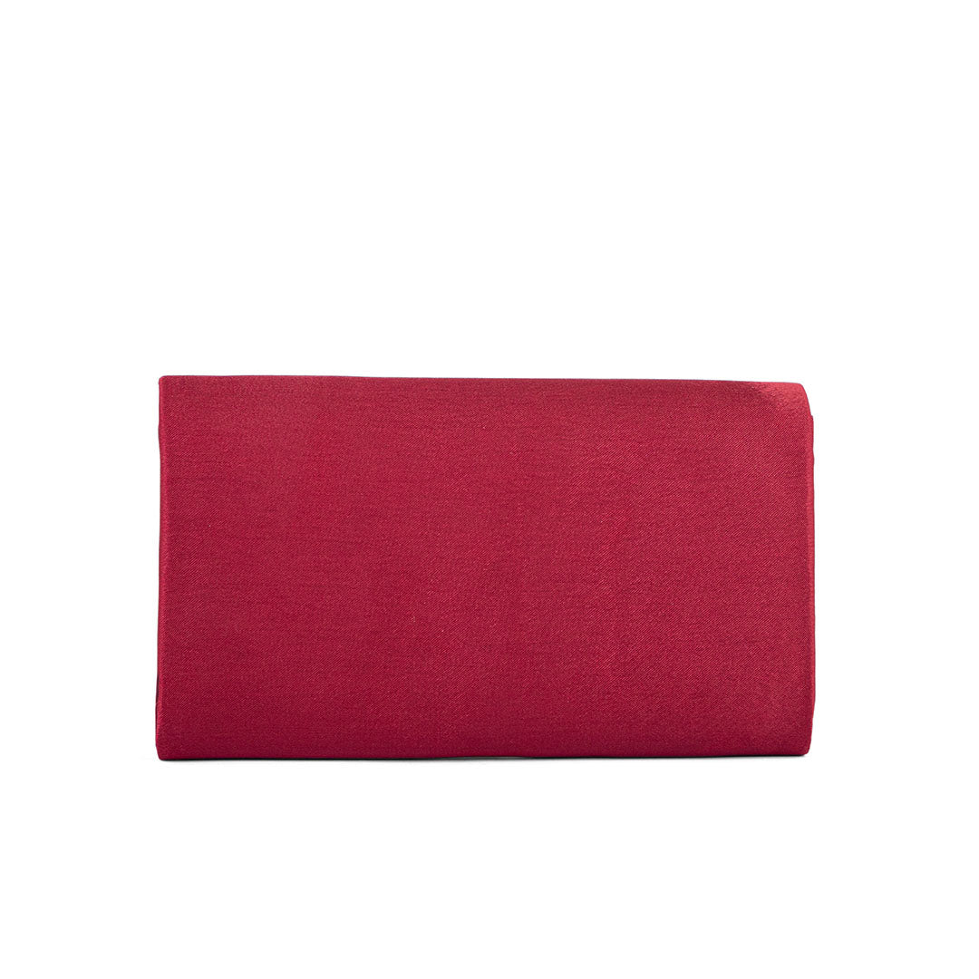 Maroon Fancy Clutch P24148