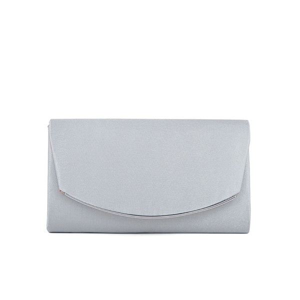 Silver Fancy Clutch P24148