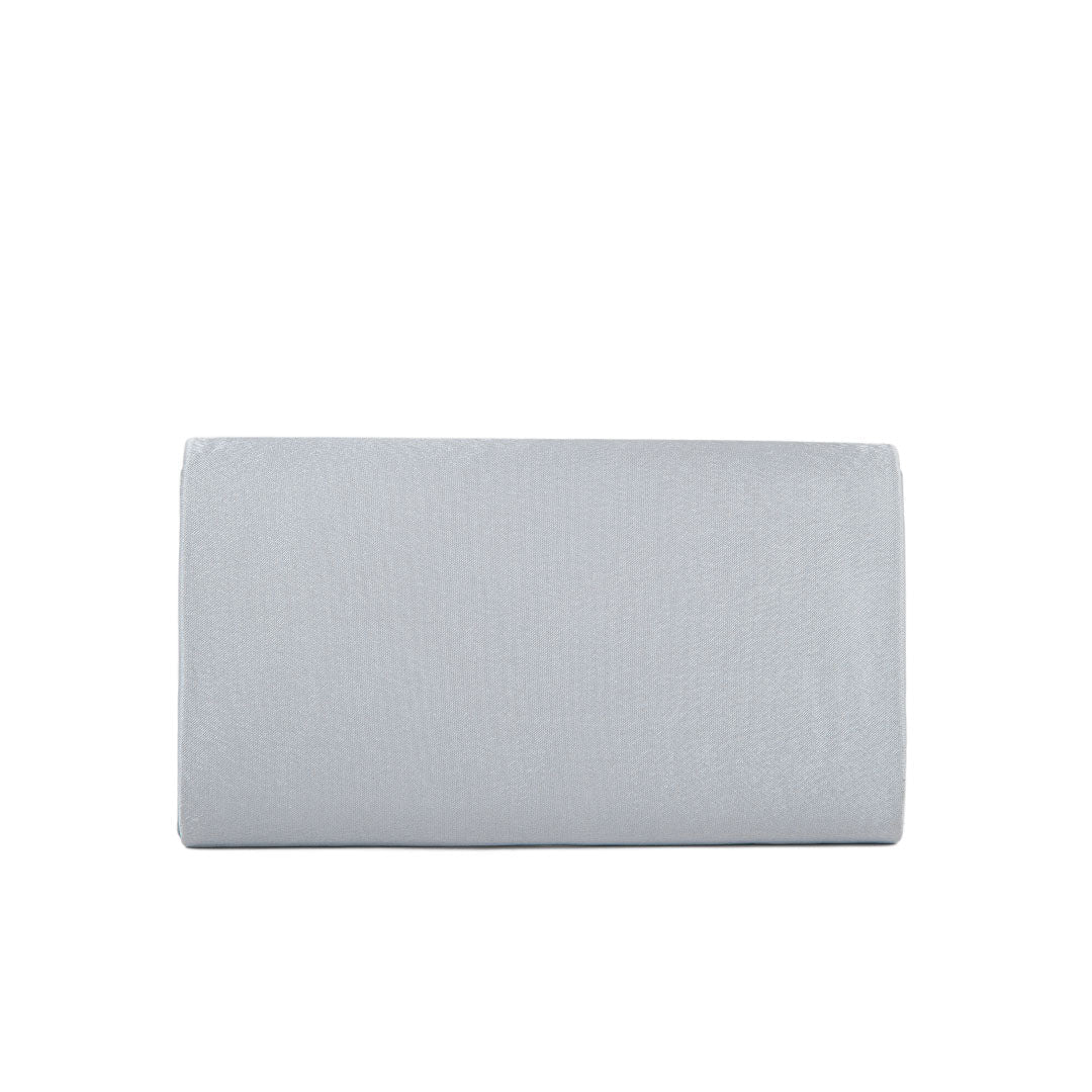 Silver Fancy Clutch P24148