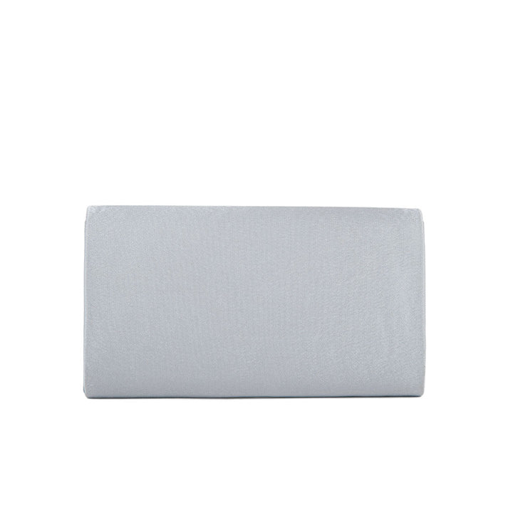 Silver Fancy Clutch P24148