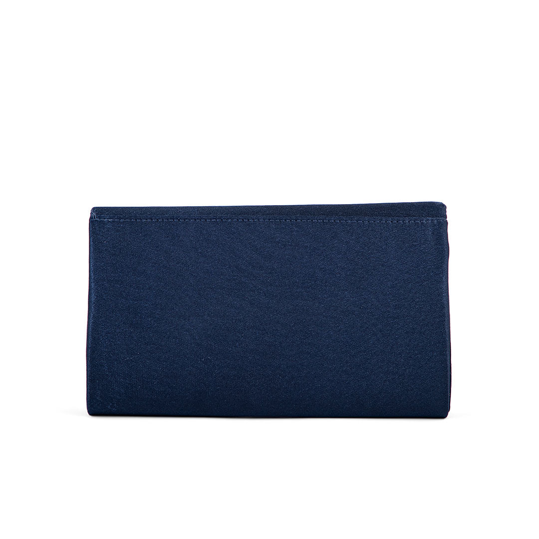 Navy Fancy Clutch P24149