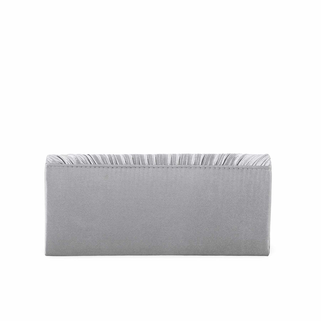 Grey Fancy Clutch P24151