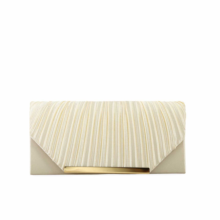 Beige Fancy Clutch P24151