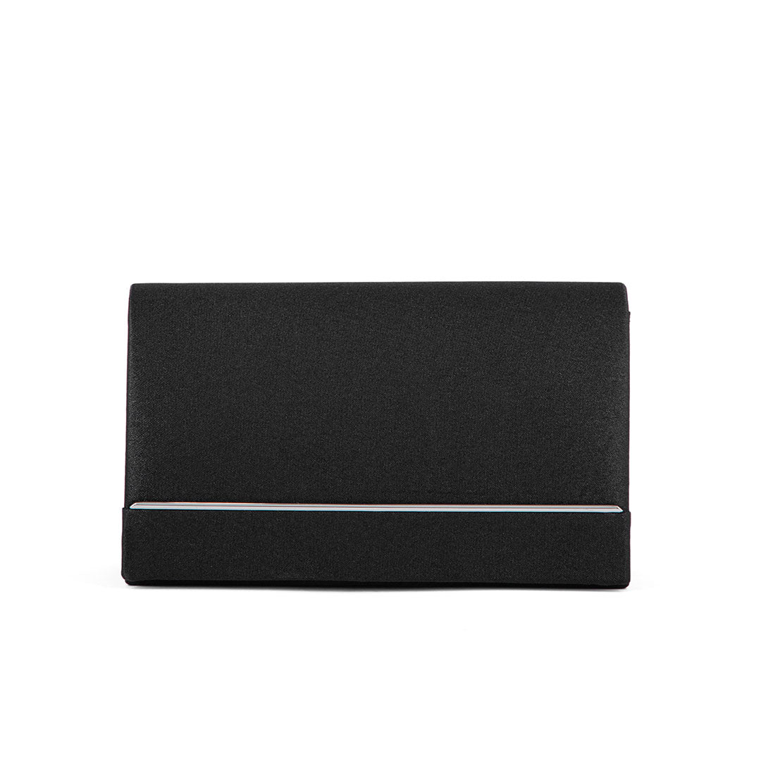 Black Fancy Clutch P24153