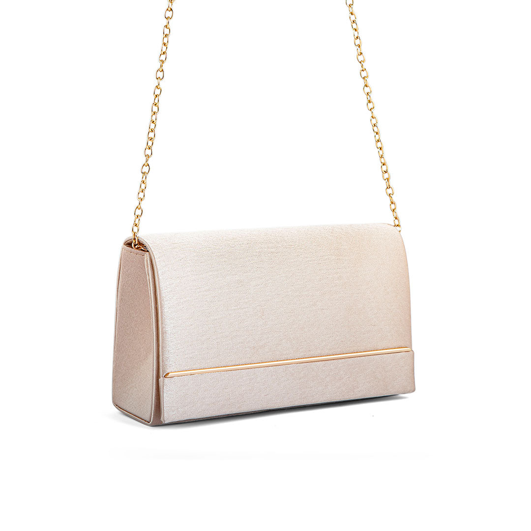 Champagne Fancy Clutch P24153