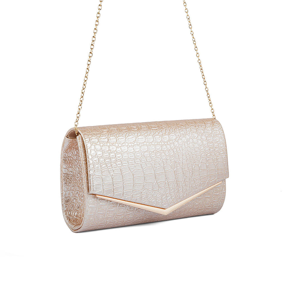 Golden Fancy Clutch P24158