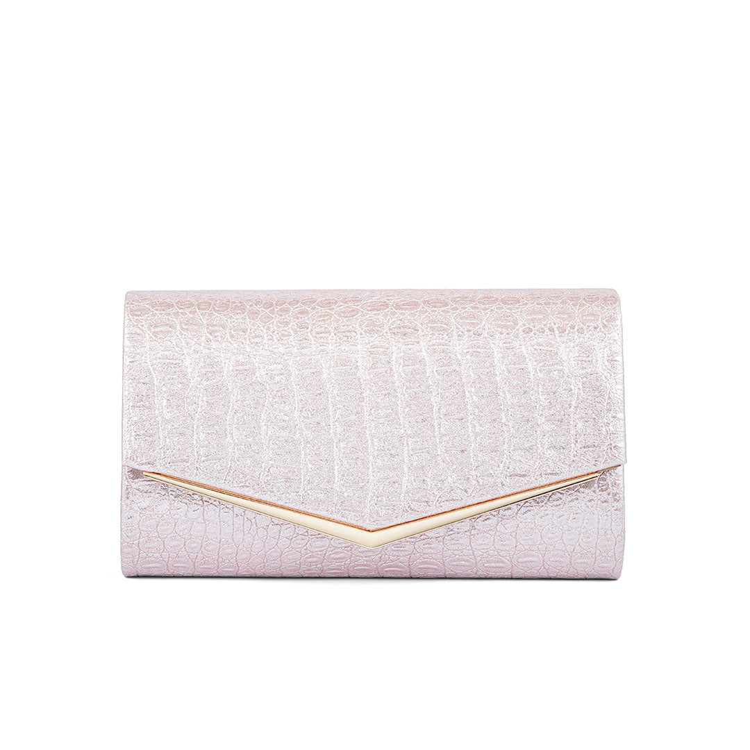 Beige Fancy Clutch P24158