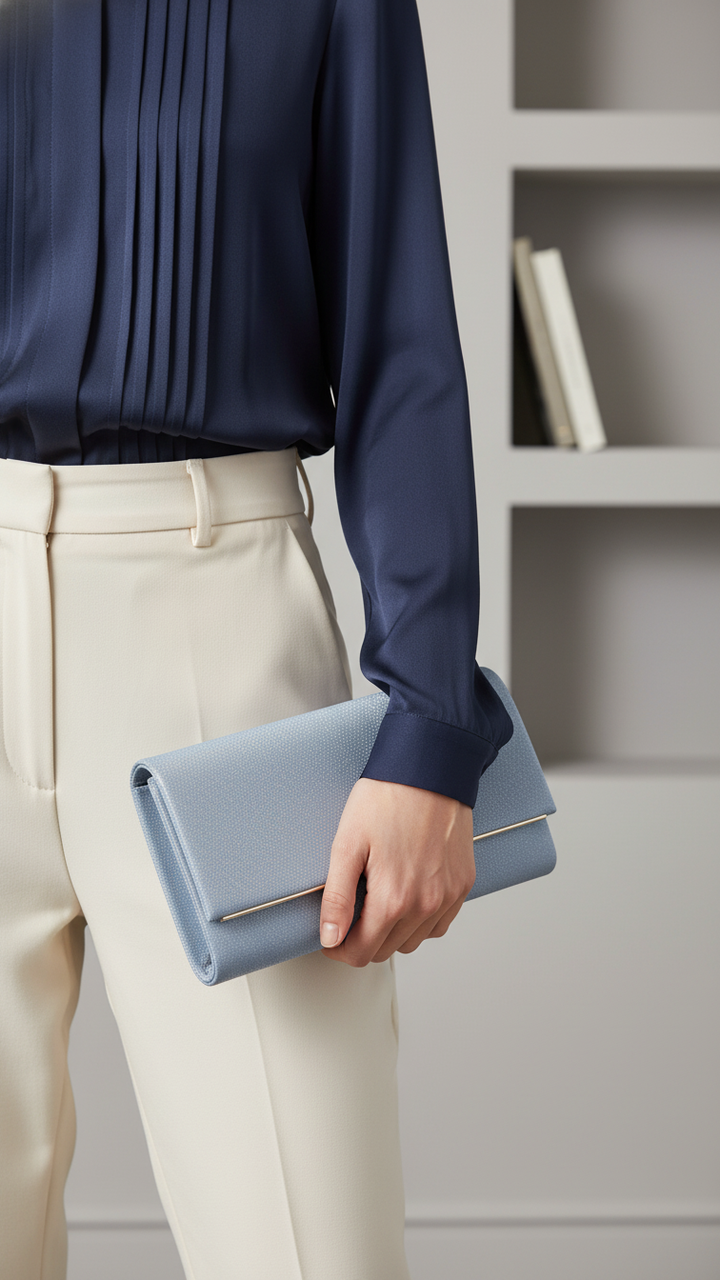 Purple Fancy Clutch P24162