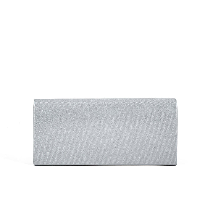Silver Fancy Clutch P24162