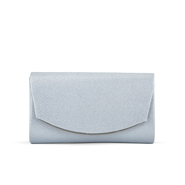 Silver Fancy Clutch P24163