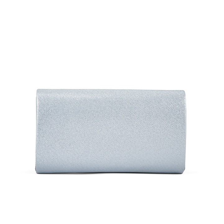 Silver Fancy Clutch P24163