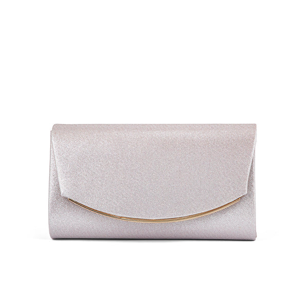 Beige Fancy Clutch P24163