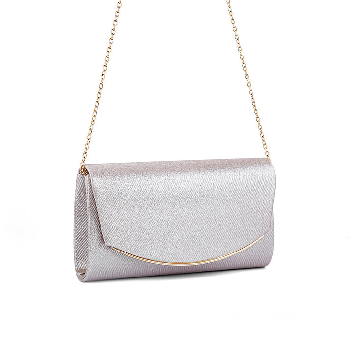Beige Fancy Clutch P24163