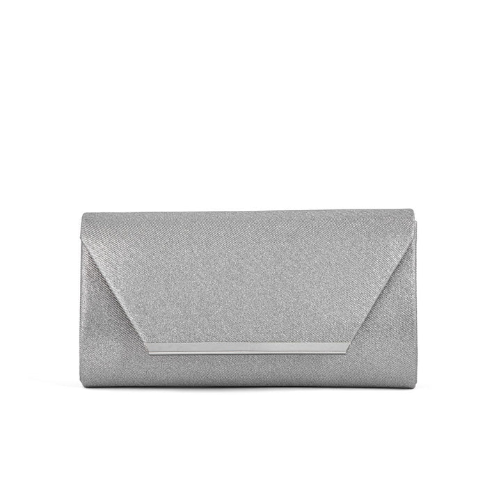 Grey Fancy Clutch P24167