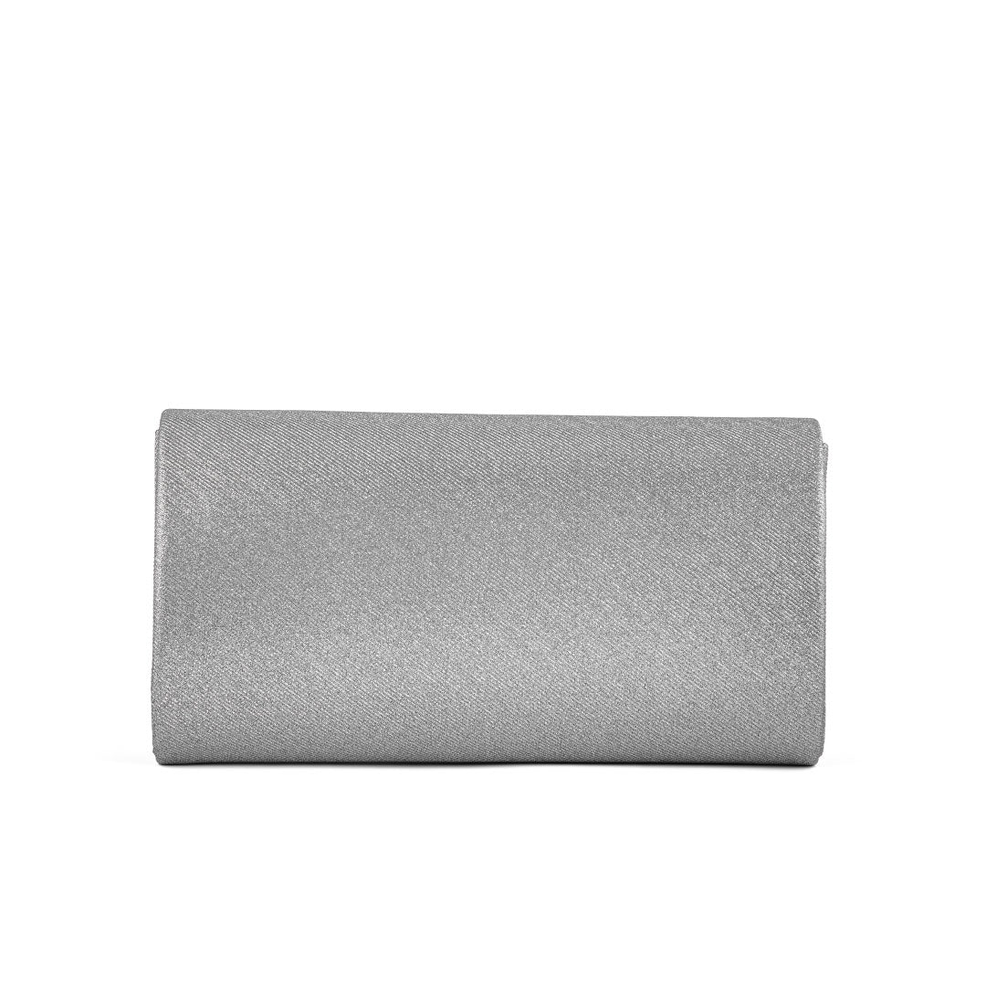 Grey Fancy Clutch P24167