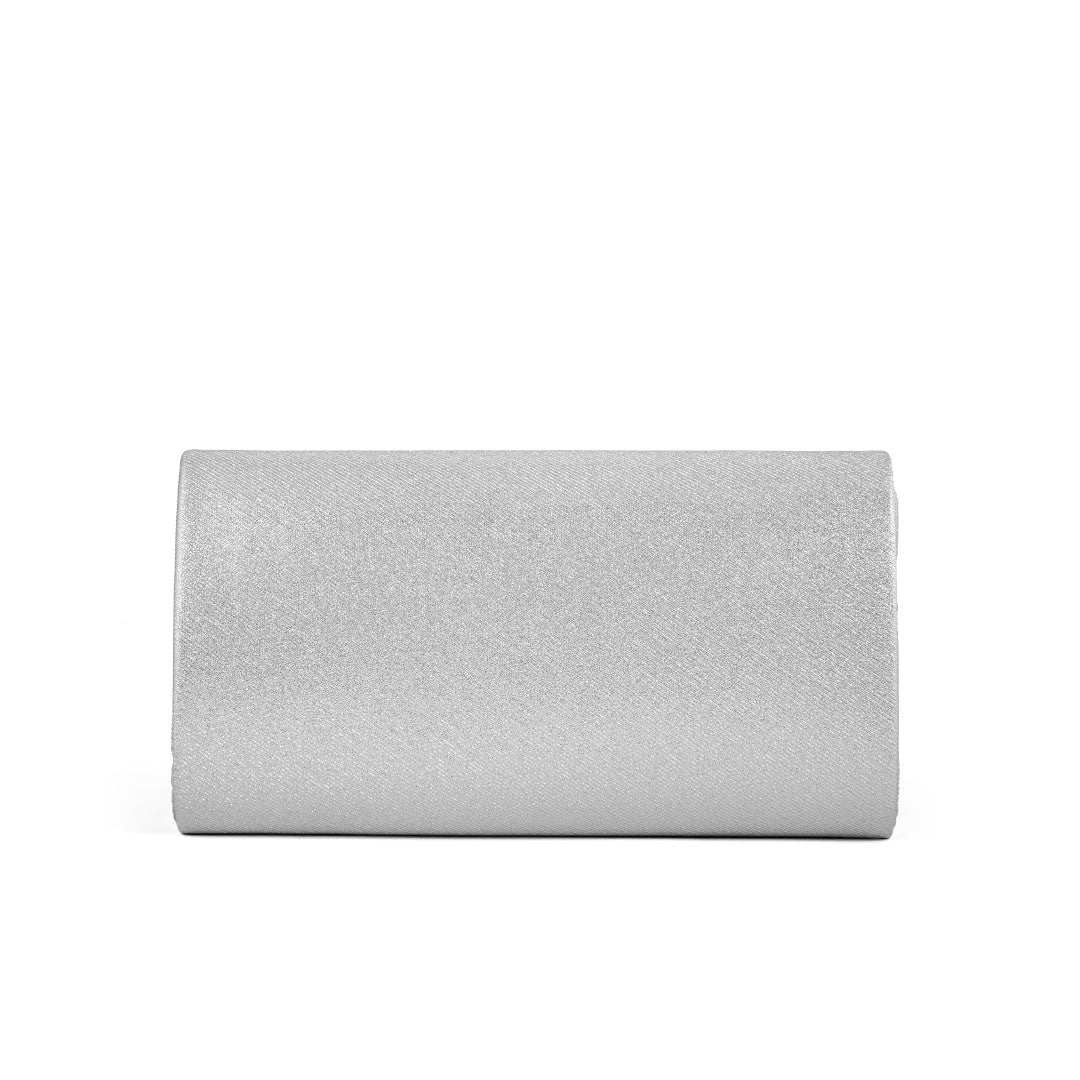 Silver Fancy Clutch P24167