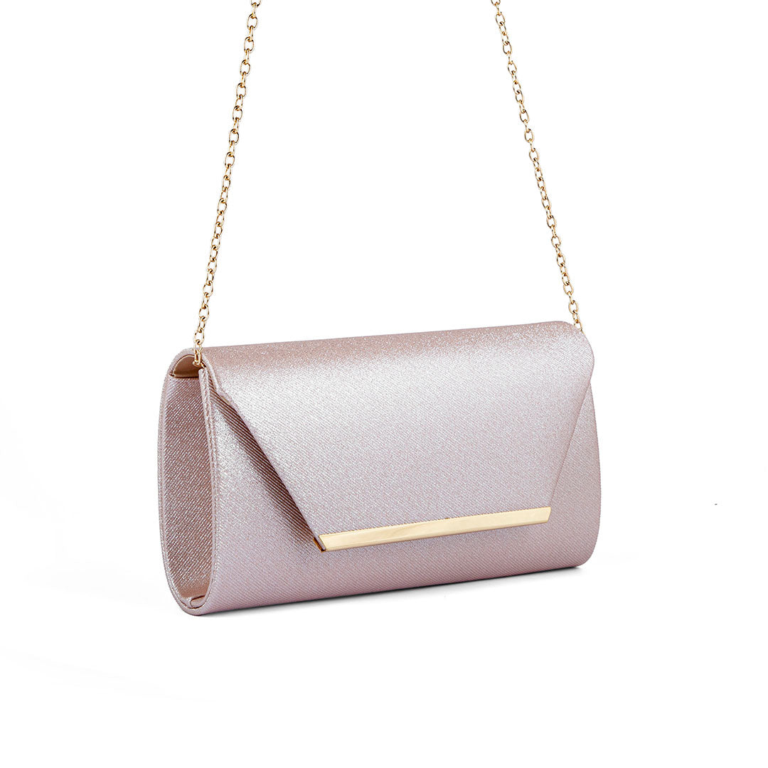 Beige Fancy Clutch P24167