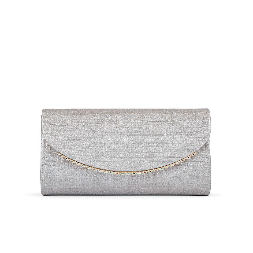 Beige Fancy Clutch P24168