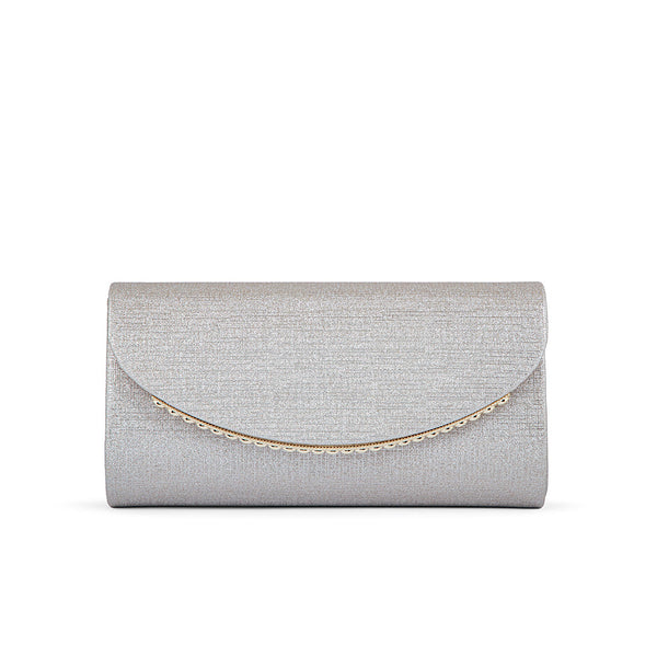 Beige Fancy Clutch P24168