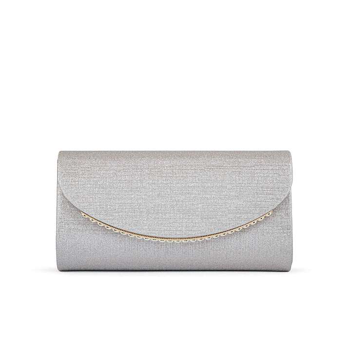 Beige Fancy Clutch P24168
