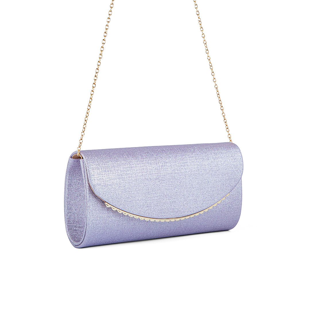Purple Fancy Clutch P24168