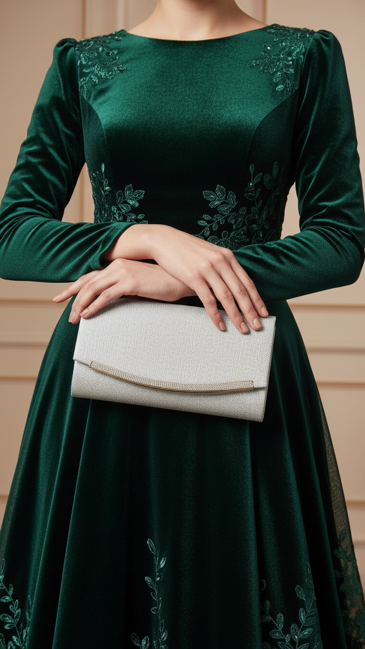 Golden Fancy Clutch P24171