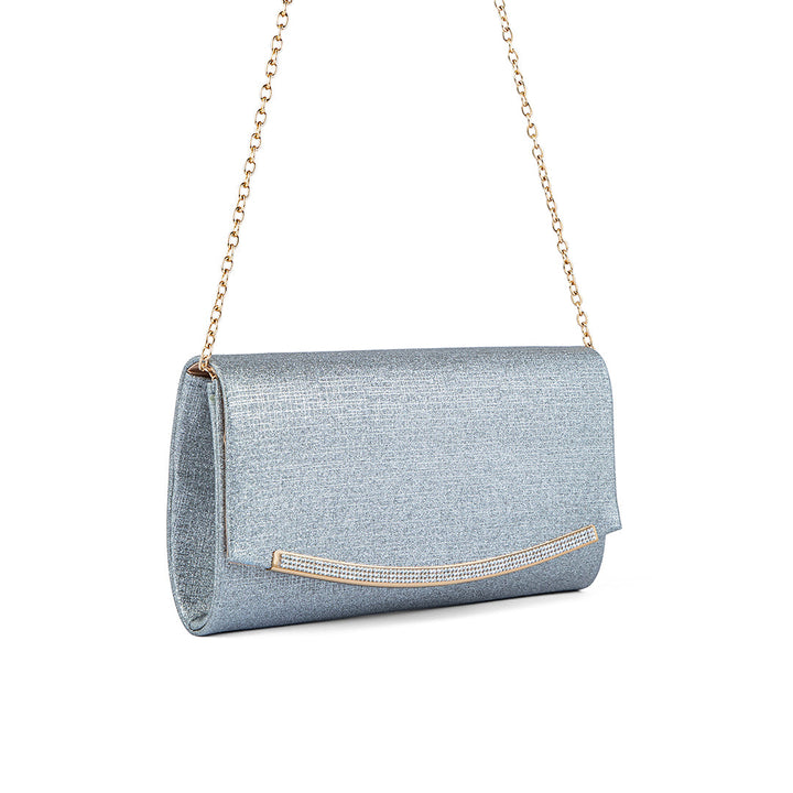 Grey Fancy Clutch P24171