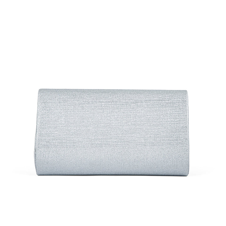 Silver Fancy Clutch P24171