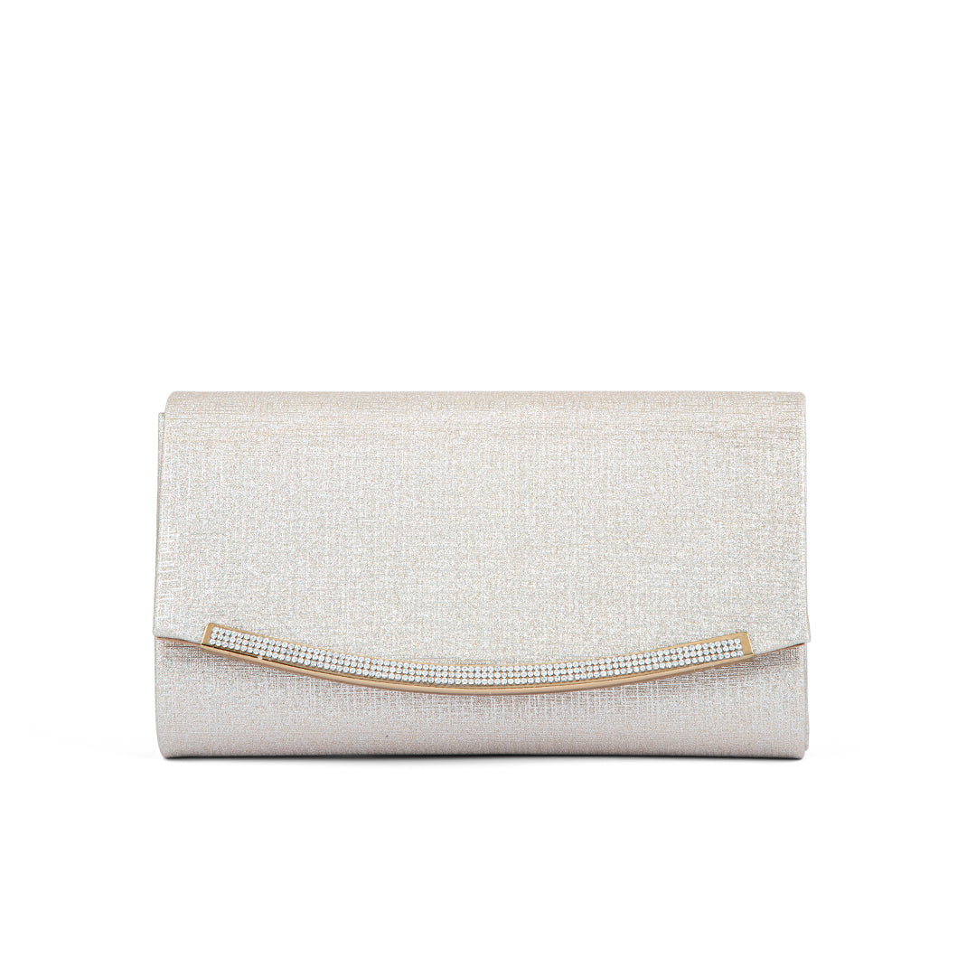 Beige Fancy Clutch P24171
