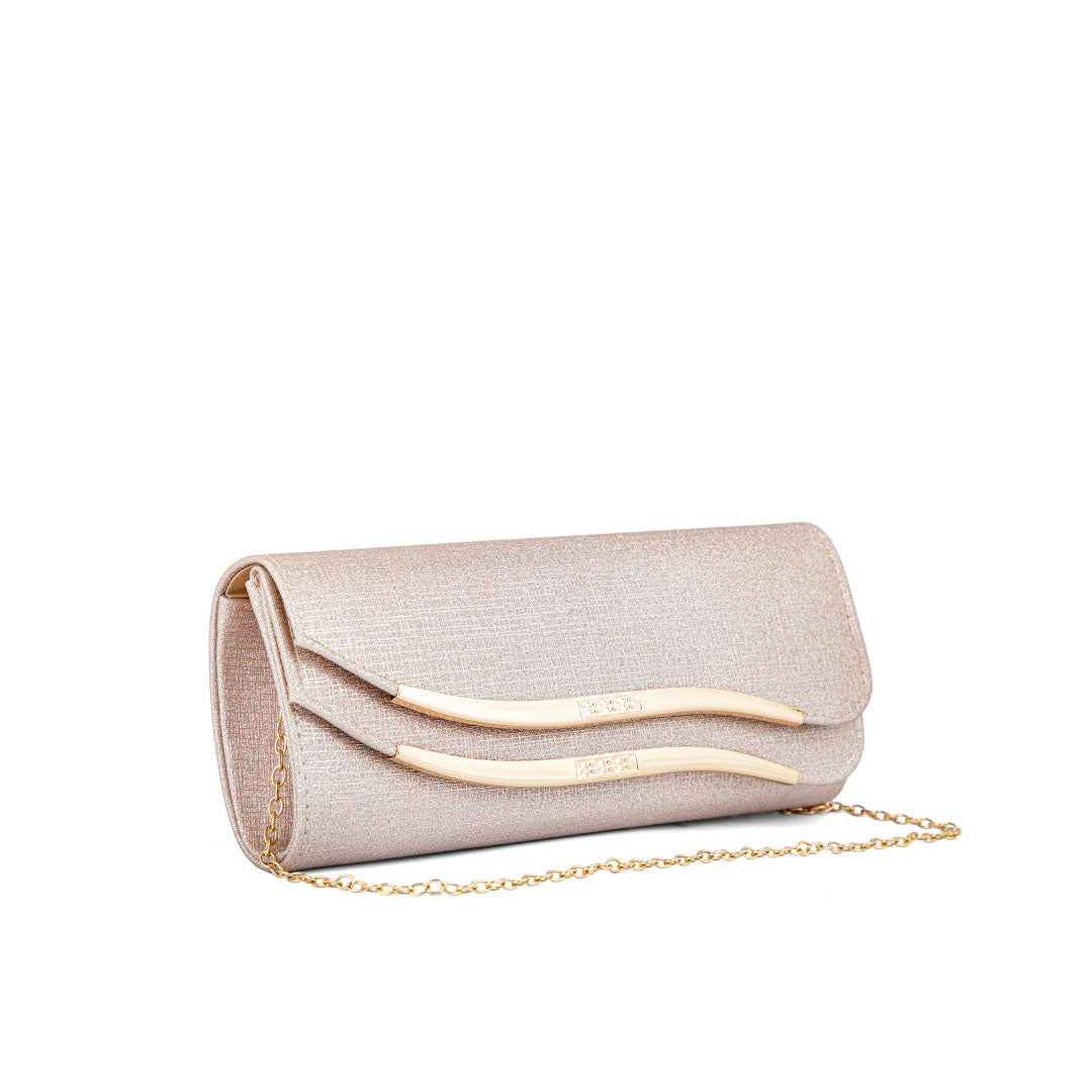 Champagne Fancy Clutch P24172