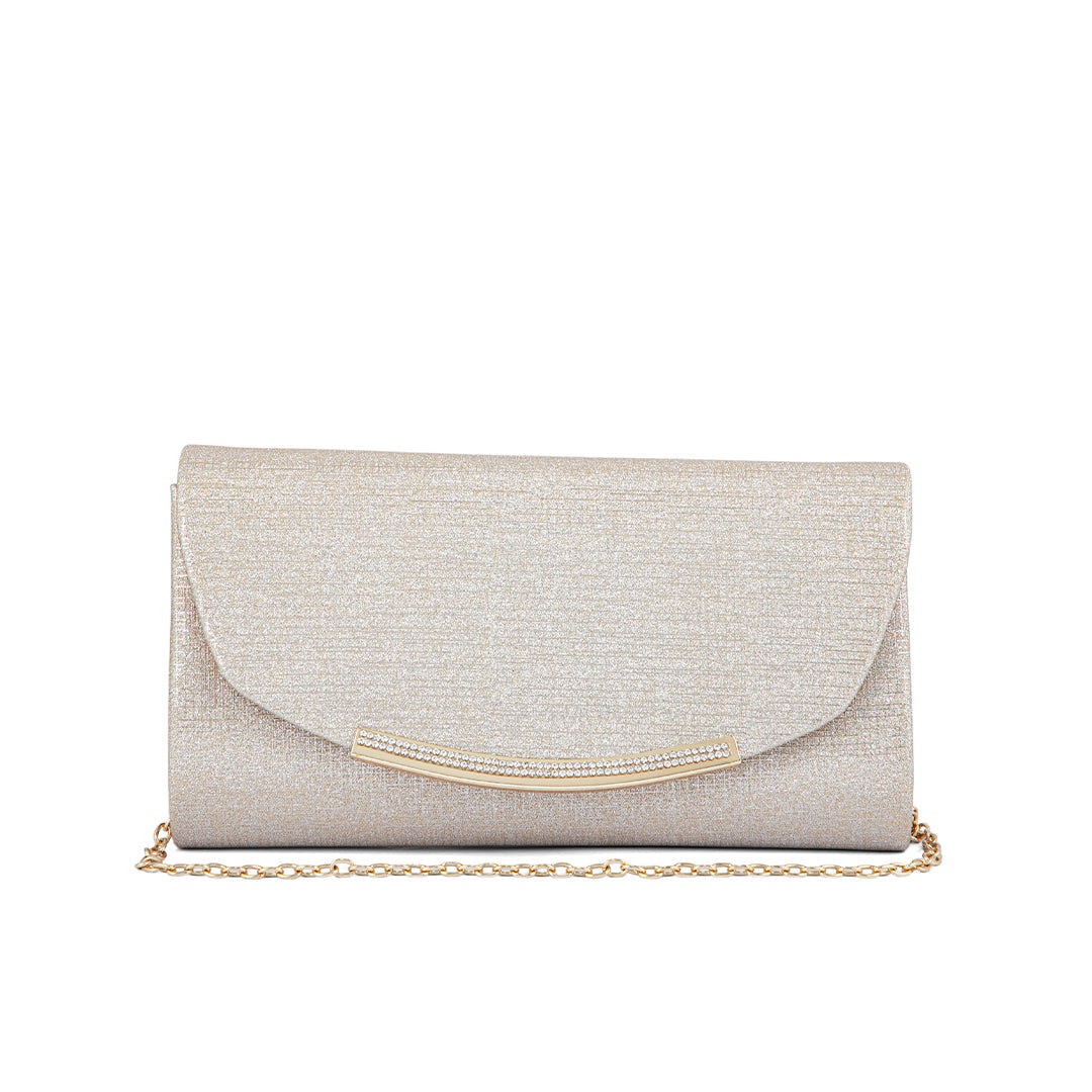 Beige Fancy Clutch P24173