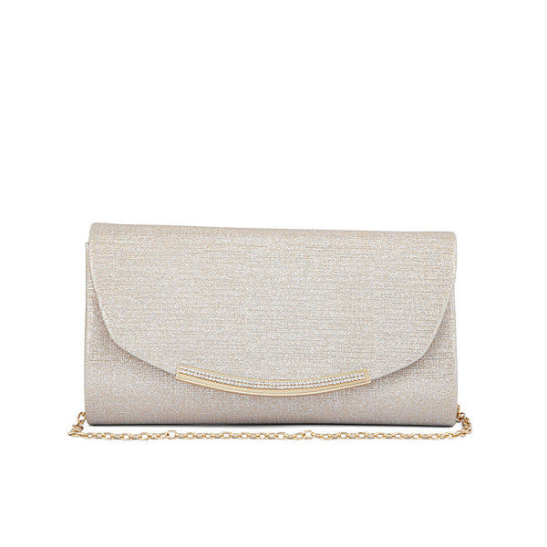Beige Fancy Clutch P24173