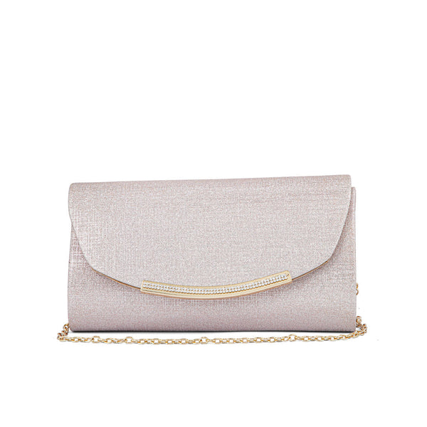 Champagne Fancy Clutch P24173