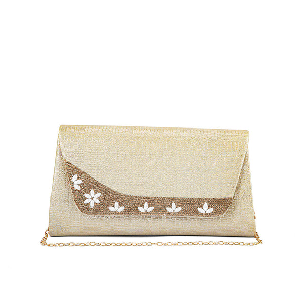 Golden Fancy Clutch P24174