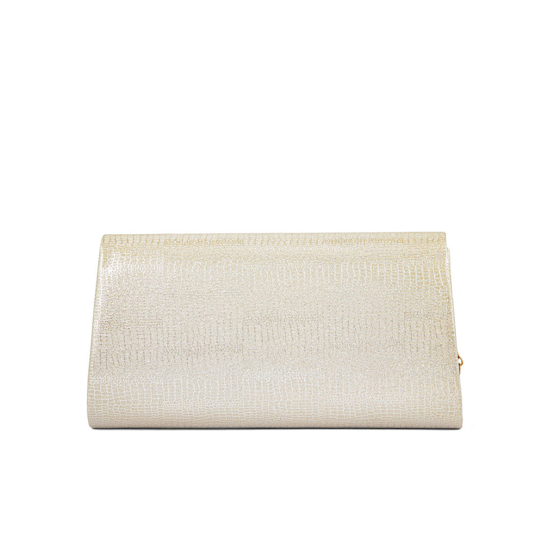 Beige Fancy Clutch P24174