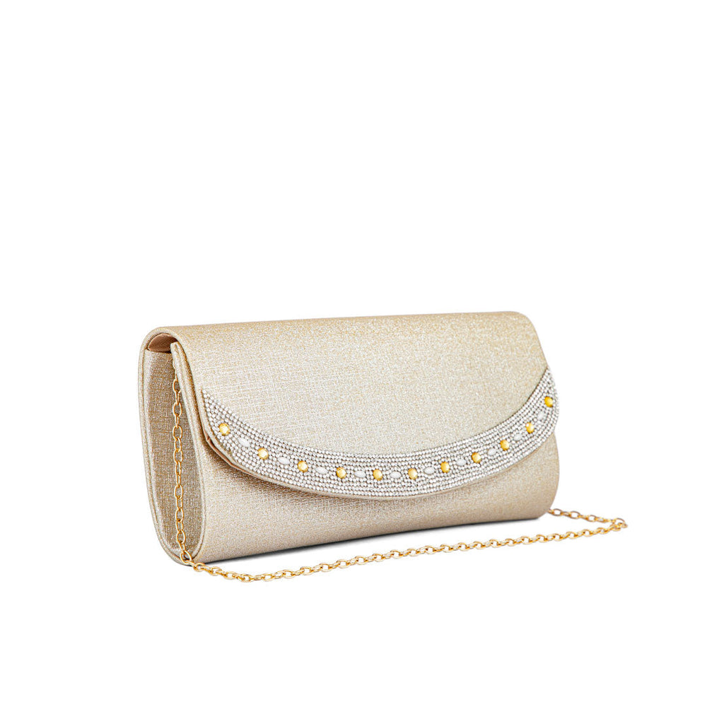 Golden Fancy Clutch P24176