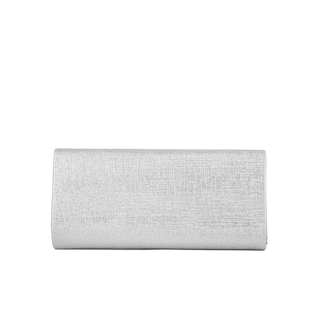 Silver Fancy Clutch P24176