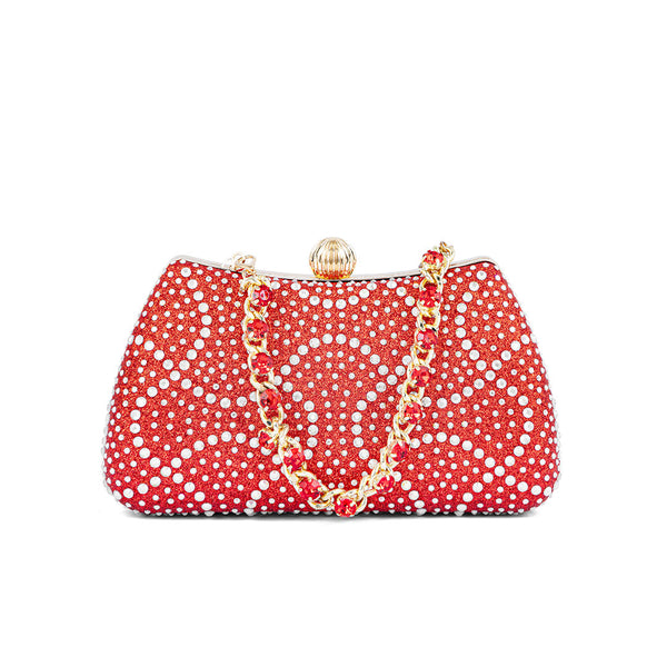 Red Fancy Clutch P24180