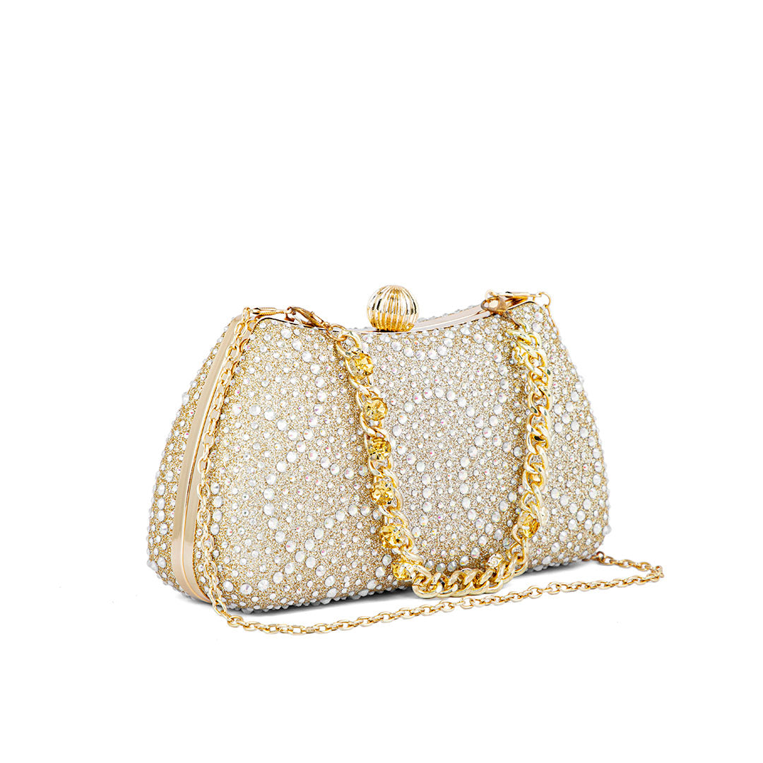 Golden Fancy Clutch P24180