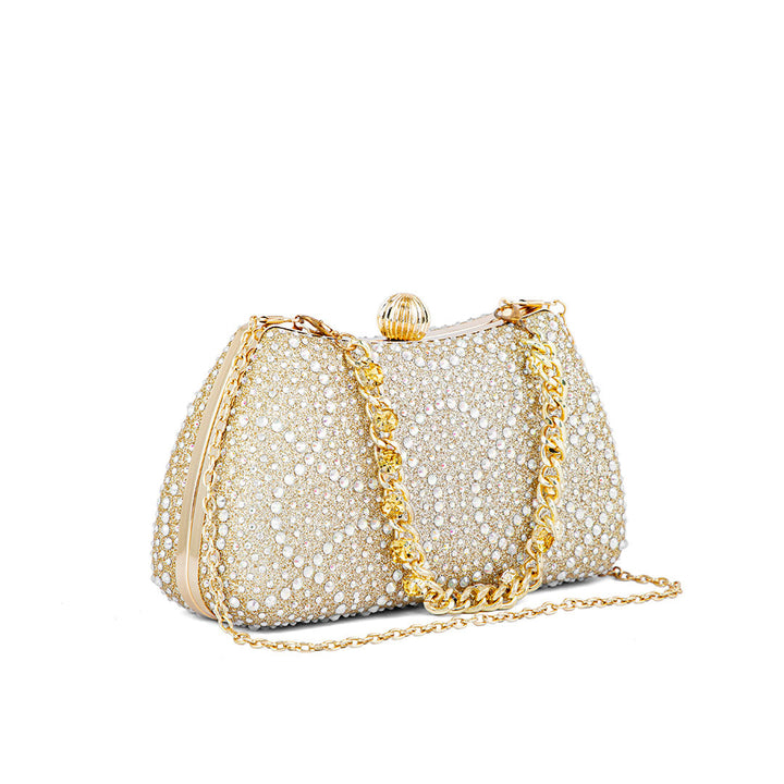 Golden Fancy Clutch P24180