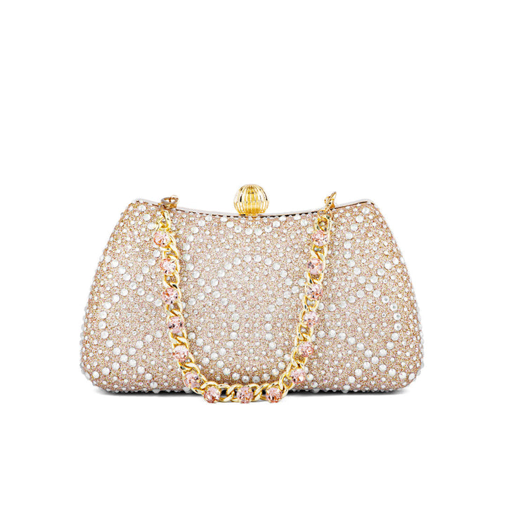 Champagne Fancy Clutch P24180