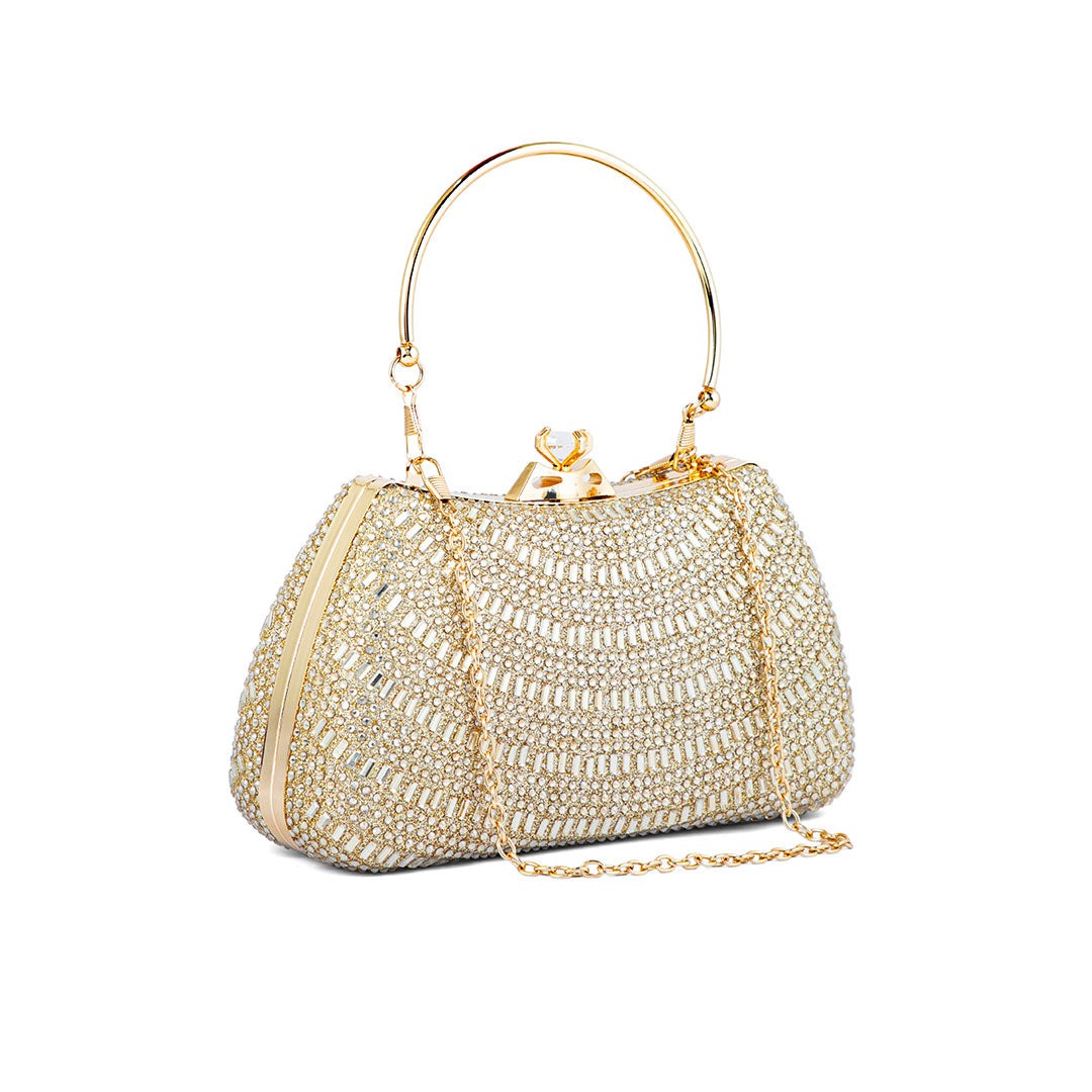 Golden Fancy Clutch P24185