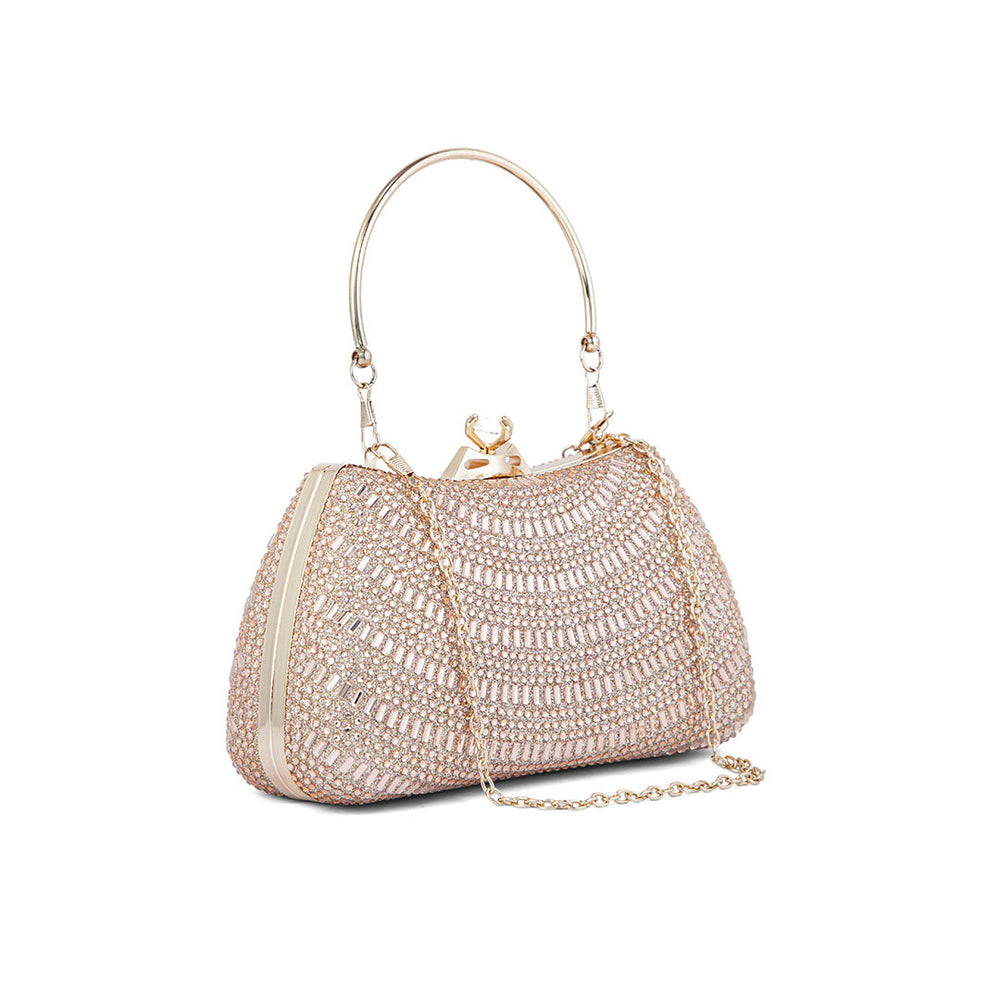 Champagne Fancy Clutch P24185