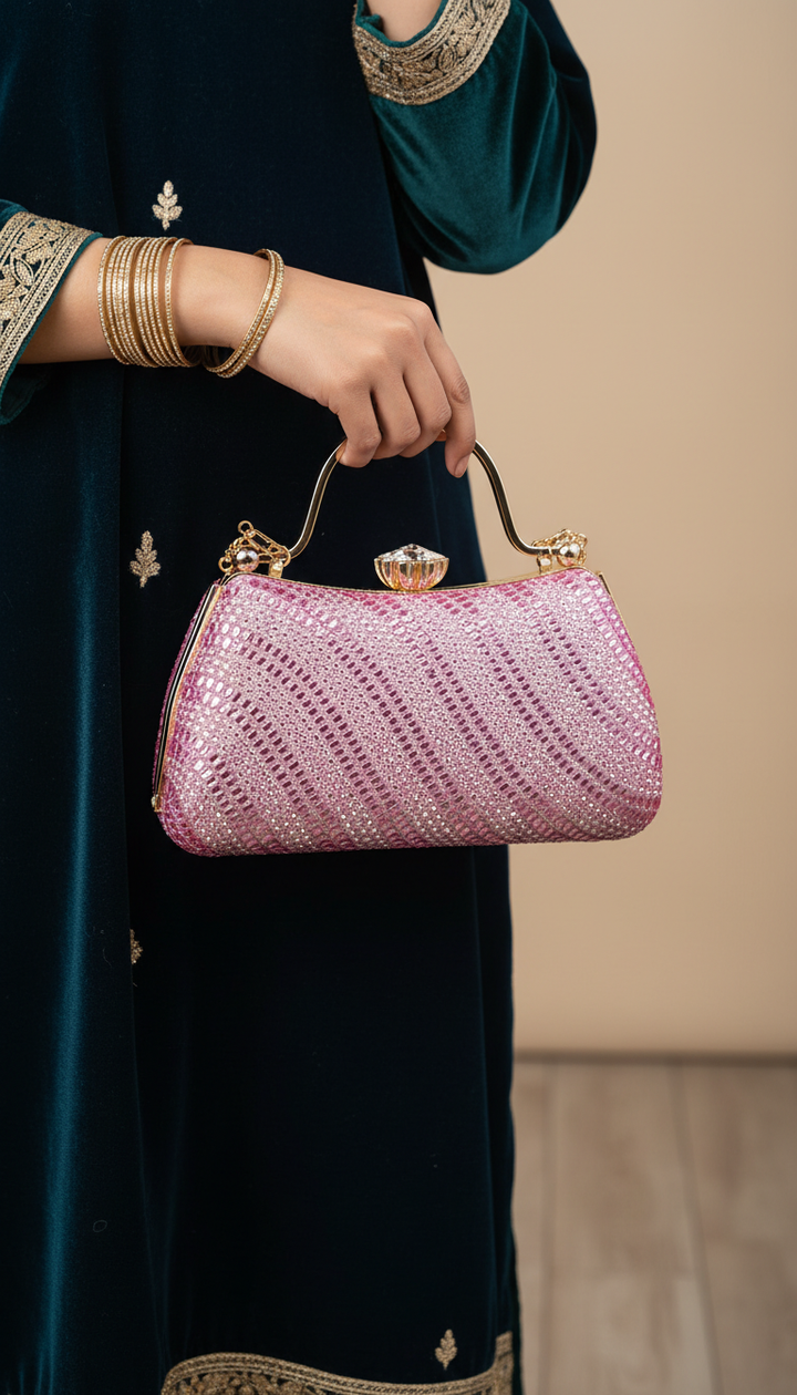 Pink Fancy Clutch P24186